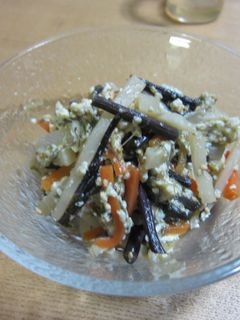 春を味わう 筍や山菜で豆腐の白和え-レシピのメイン写真