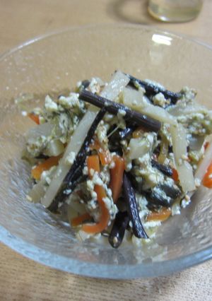 春を味わう　筍や山菜で豆腐の白和え-レシピのメイン写真