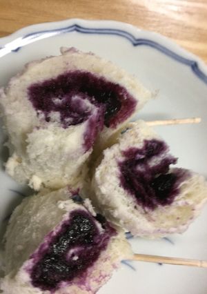 ロールサンド(ブルーベリー)-レシピのメイン写真