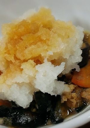 大根おろしと茄子の生姜ポン酢炒め-レシピのメイン写真