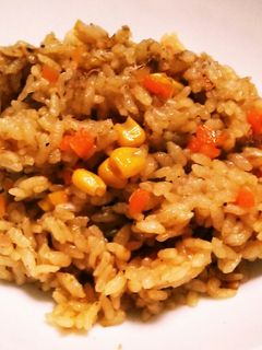 簡単!炊飯器で作るカレーピラフ♪-レシピのメイン写真