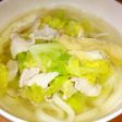 簡単!春キャベツと豚バラの塩うどん
