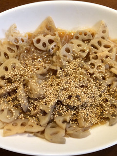 簡単すぎる!しらたき、れんこんの煮物風-レシピのメイン写真