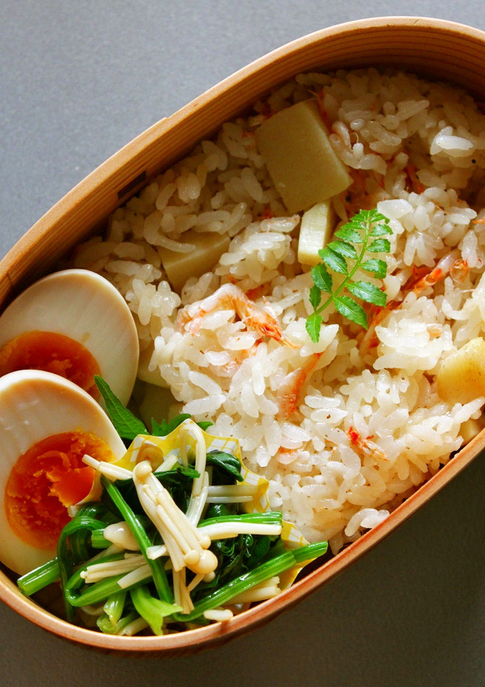春の香り♡桜海老と筍の炊き込みご飯-レシピのメイン写真