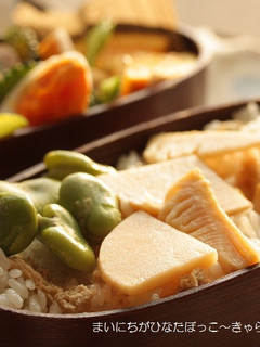 簡単!母の味~春弁当たけのこ酢飯-レシピのメイン写真