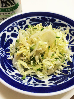 青じそとキャベツのさっぱりサラダ-レシピのメイン写真