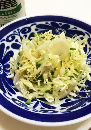 青じそとキャベツのさっぱりサラダ-レシピのメイン写真