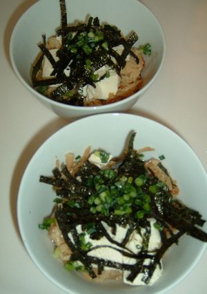 なめ茸炊き込み豆腐ごはん-レシピのメイン写真