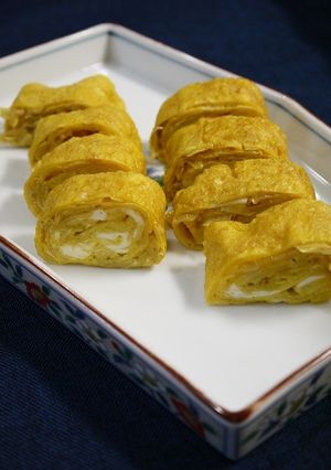 簡単！筍(姫皮)のダシ巻き卵-レシピのメイン写真