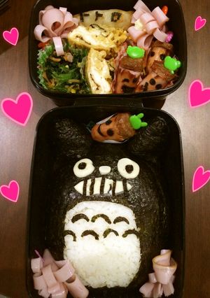 ごつい❗️トトロ❗️どんぐり‼️キャラ弁-レシピのメイン写真