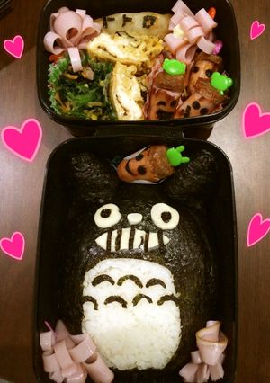 ごつい❗️トトロ❗️どんぐり‼️キャラ弁-レシピのメイン写真