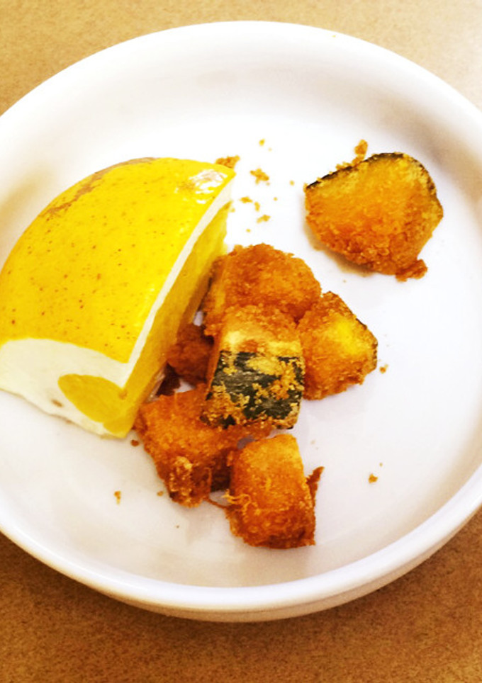 保育園の定番おやつ★　かぼちゃのあべかわ-レシピのメイン写真