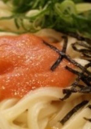 *明太釜玉うどん*-レシピのメイン写真