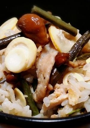 ◆たくさん食べたい♪筍おこわ◆-レシピのメイン写真