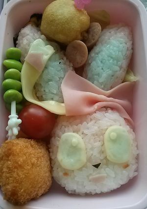 ポケモン♪ニンフィアのデコ弁-レシピのメイン写真
