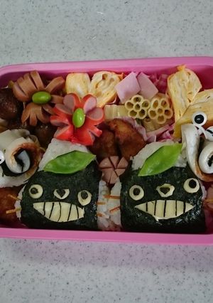 おにぎりトトロ-レシピのメイン写真