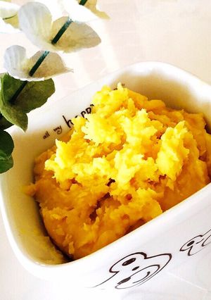 材料4つ！濃厚さつまいもクリーム♡-レシピのメイン写真