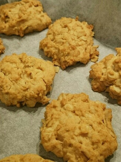 オーツ麦と米粉のビスケット-レシピのメイン写真
