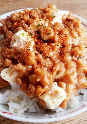 相性抜群！クリチ七味の納豆ごはん-レシピのメイン写真