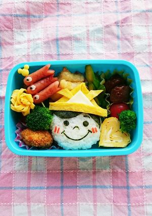 薄焼き卵でこどもの日のかぶと作り-レシピのメイン写真