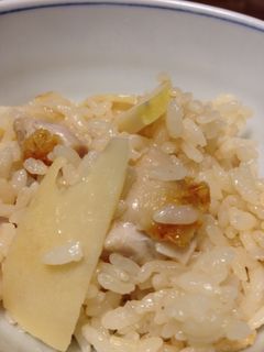 我が家の筍御飯-レシピのメイン写真