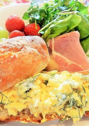ディル入り卵サンド-レシピのメイン写真