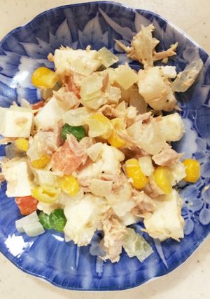 はんぺんとツナのサラダ-レシピのメイン写真