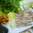 たっぷりお野菜(生白菜)マキマキゆで豚