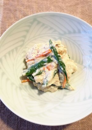 母の味☆簡単!いんげんの白和え-レシピのメイン写真