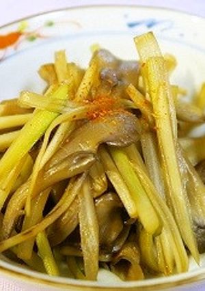 うどと舞茸のオイソきんぴら-レシピのメイン写真