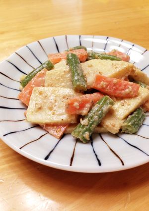 簡単☆筍のごまドレッシング和え-レシピのメイン写真
