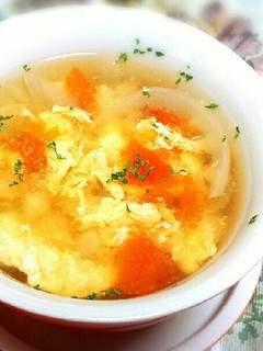 ⭐トマトのかき玉スープ⭐-レシピのメイン写真