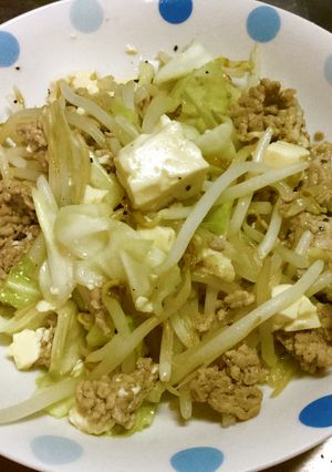 もやし豚肉をホリデーソテー-レシピのメイン写真