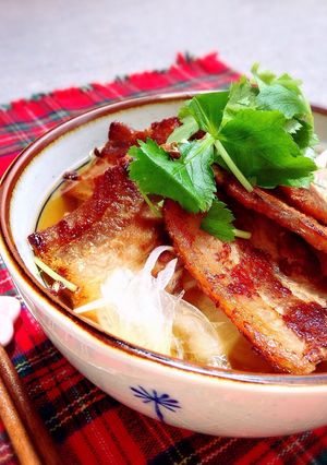 カリカリ！シャキシャキ！豚うどん-レシピのメイン写真