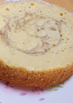 いちごジャムでマーブルケーキ-レシピのメイン写真