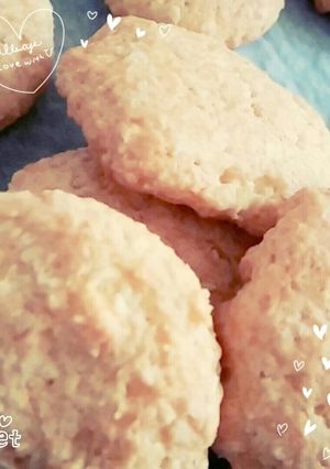 ココナッツ香るサクッふわっクッキー❤-レシピのメイン写真