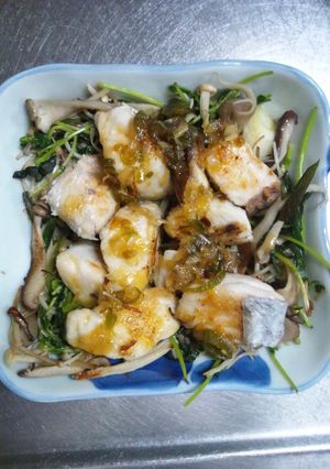 １１月４日晩飯【サワラの竜田焼き（味噌】-レシピのメイン写真