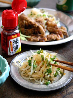 餃子や揚げ物のお供に【サッパリもやし】-レシピのメイン写真