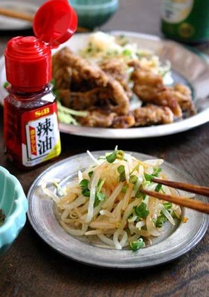 餃子や揚げ物のお供に【サッパリもやし】-レシピのメイン写真