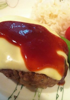 卵なし☆我が家のハンバーグ-レシピのメイン写真
