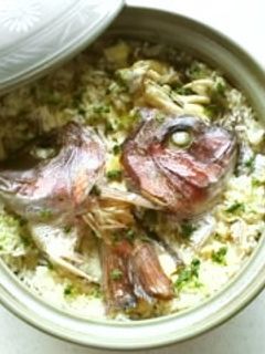 鯛のアラでお手軽♡鯛めし♪-レシピのメイン写真