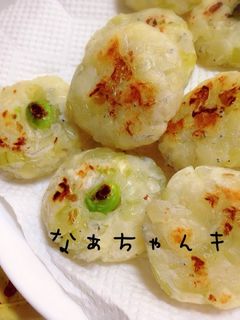 手づかみレシピ〜ポテトとしらすのお焼き-レシピのメイン写真