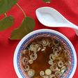 白ネギとザーサイのさっぱり中華スープ