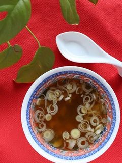 白ネギとザーサイのさっぱり中華スープ-レシピのメイン写真
