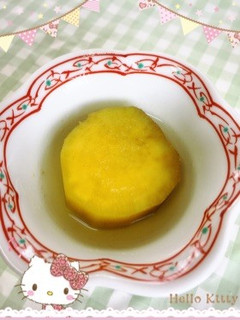 素朴なサツマイモ甘露煮〜(o˘◡˘o)♡-レシピのメイン写真