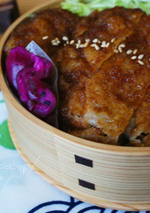 ガッツリ!!お弁当にも◎ソースカツ丼-レシピのメイン写真