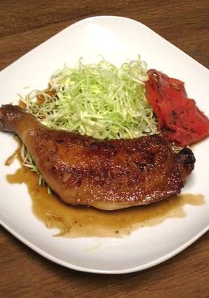 mamakissの骨付きチキンの照り焼き-レシピのメイン写真