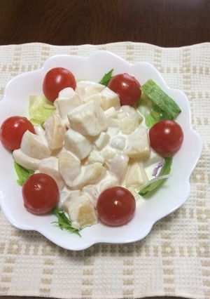 フルーツミックス缶で簡単フルーツサラダ-レシピのメイン写真
