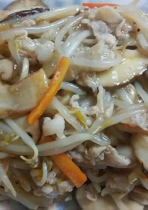 餡が決め手の野菜炒め~♪-レシピのメイン写真