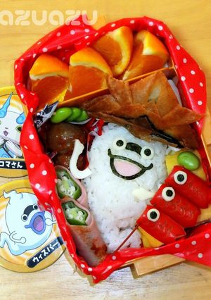 妖怪ウォッチ キャラ弁★兜ウィスパー弁当-レシピのメイン写真